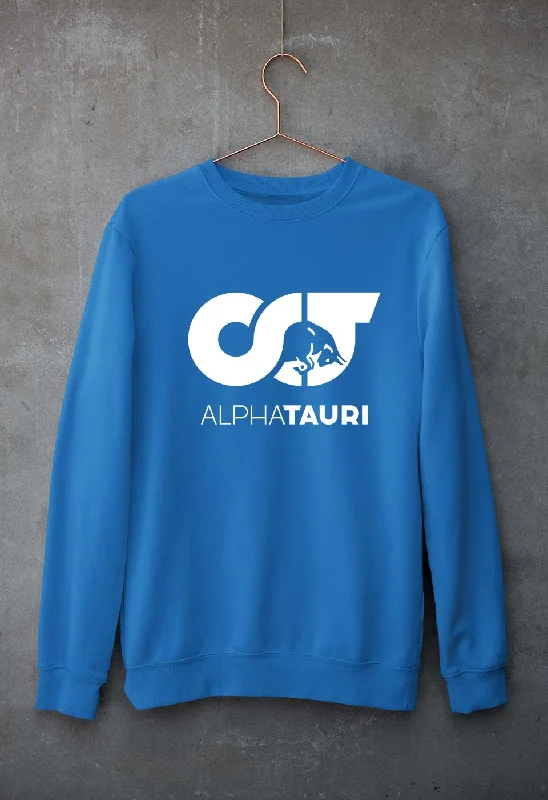 Scuderia AlphaTauri Unisex Sweatshirt for Men/Women Hoodie with Color Block Contrast Stylish