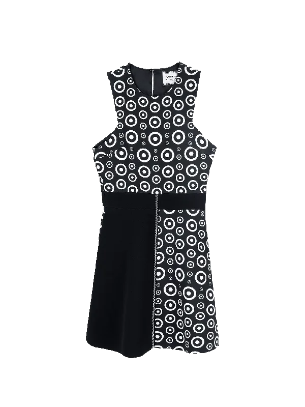 circle-print a-line mini dress Elegant Tulle Mini Dress