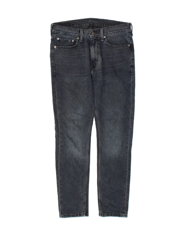 LEVI'S Mens 510 Skinny Jeans W32 L30  Blue Cotton Comfortable Stretch Fit Jeans