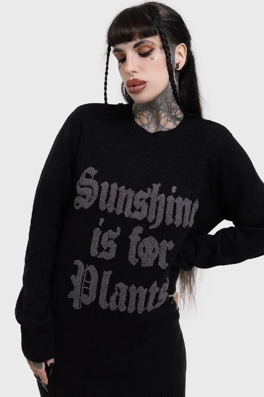 Sunshine For Plants Sweater Stylish Fashionable Trendy