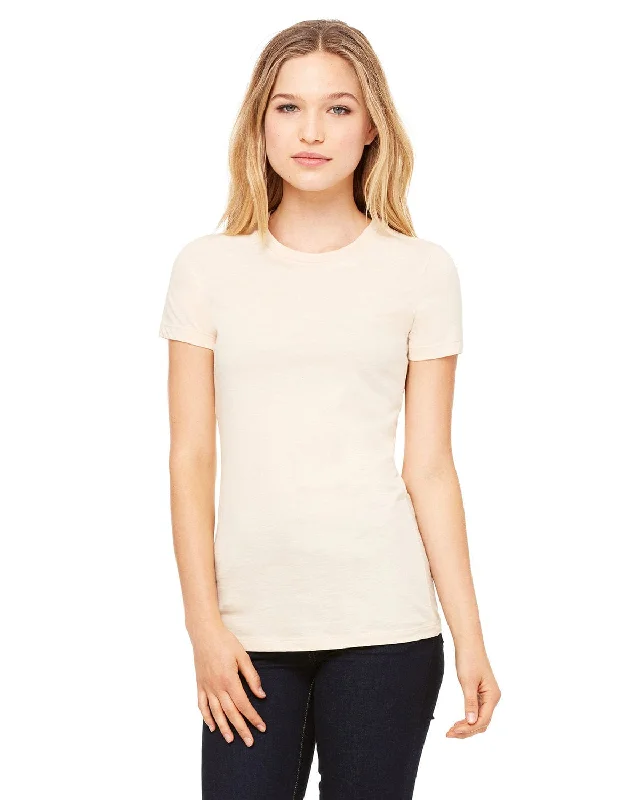 Bella+Canvas Ladies Favorite T-Shirt | Soft Cream Print Jacquard Patchwork