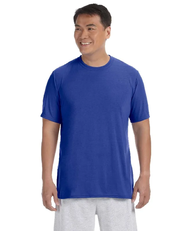 Gildan 4.5 oz. Performance T-Shirt | Royal Fitted T-Shirt Seamless Stretchy