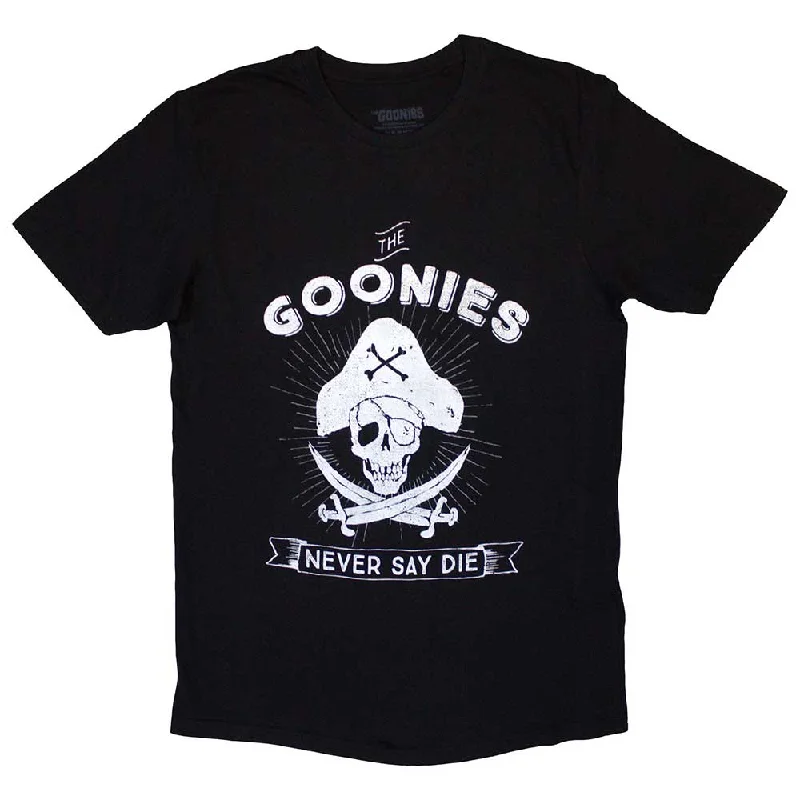 The Goonies  | Official T-Shirt | Never Say Die Fashionable Trendy Casual