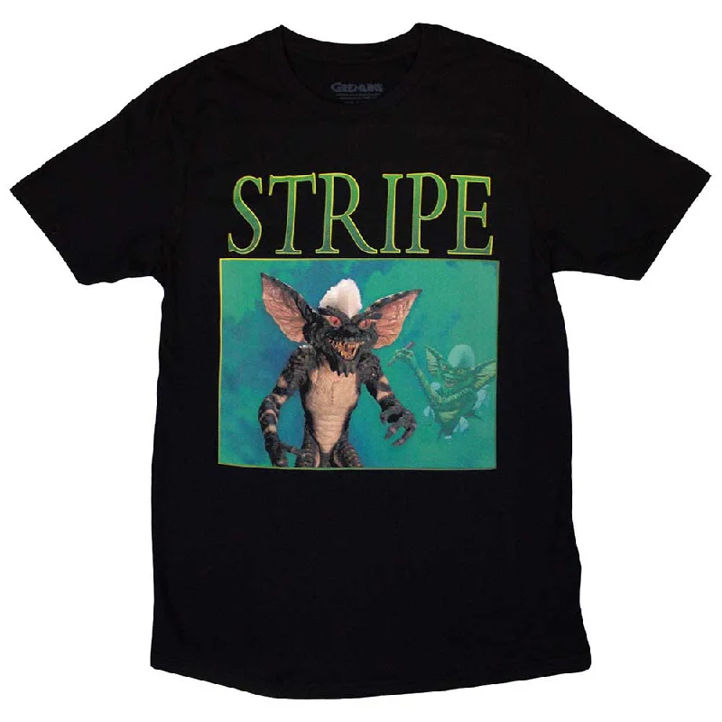 Gremlins | Official T-Shirt | Stripe Homage Mesh Blend Leather Blend Suede Blend