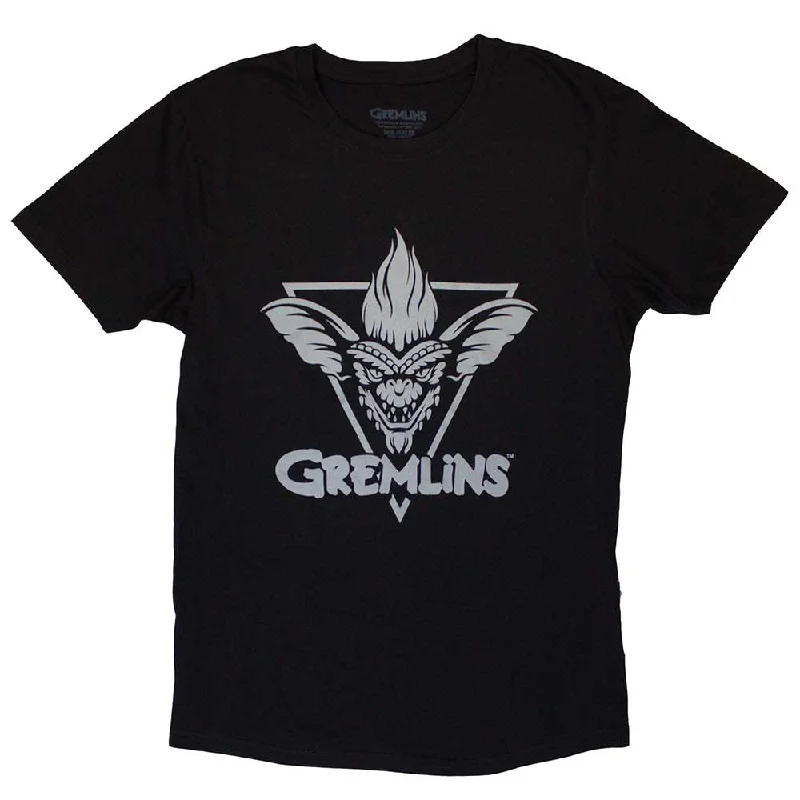 Gremlins | Official T-Shirt | Stripe Triangle Chenille Blend Fleece Blend Nylon Blend