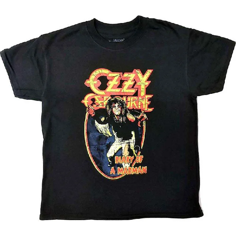 Ozzy Osbourne | Kids Official Band T-Shirt | Vintage Diary of a Madman Fashionable Trendy Casual