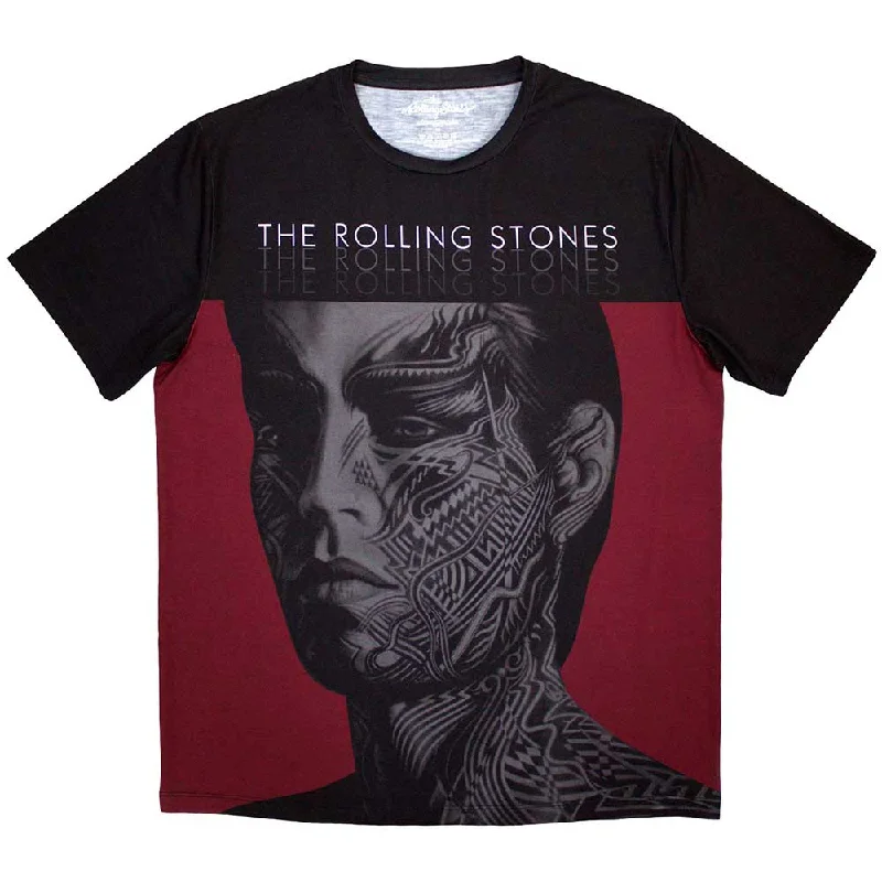 The Rolling Stones | Official Band Sublimation T-Shirt | Tattoo You (Back Print) Anti-Shrink Durable Soft