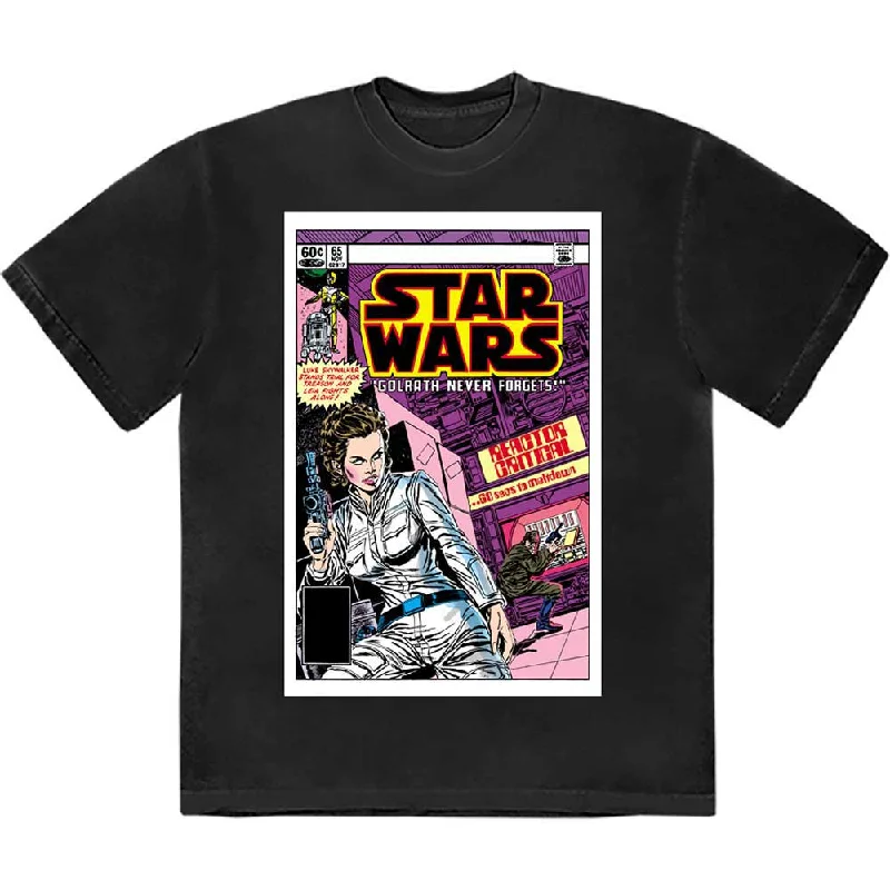 Star Wars | Official Band T-Shirt | Golrath Never Forgets Comic Cover Front Pockets Side Pockets Patch Pockets