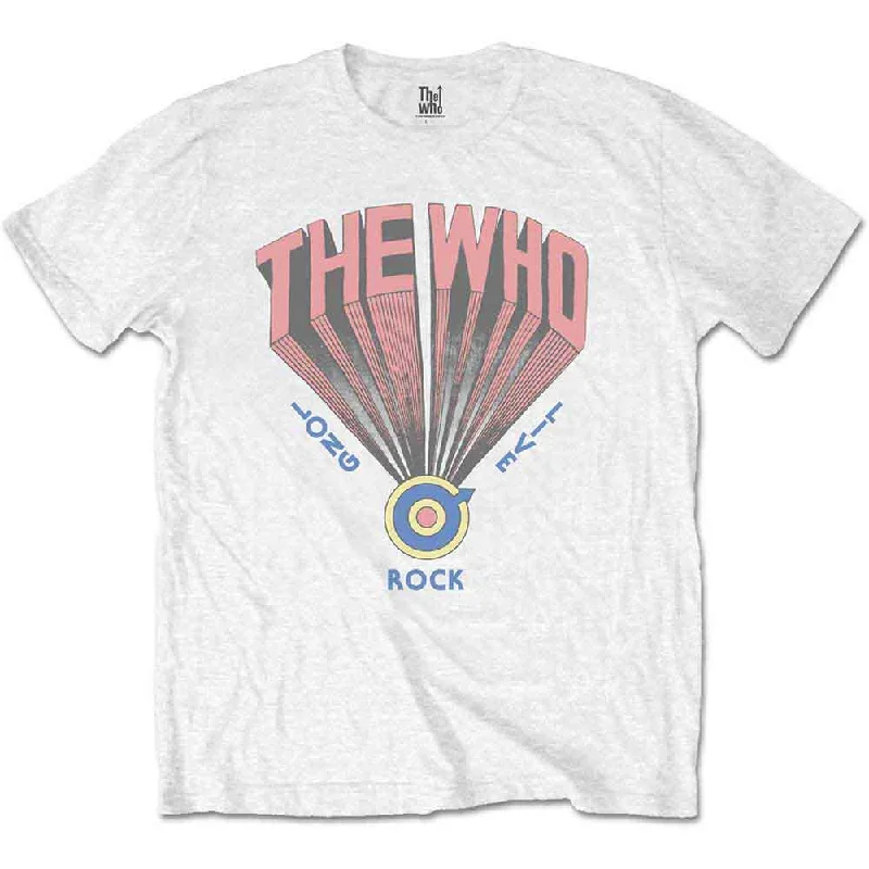 The Who | Official Band T-Shirt | Long Live Rock Knit Fabric Woven Fabric Fleece Fabric