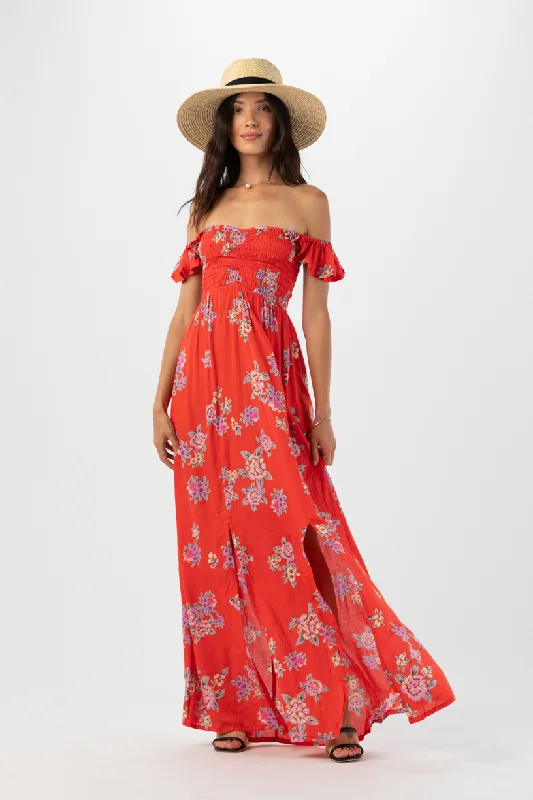 Hollie Maxi Dress Fashionable Off-Shoulder Maxi Dress