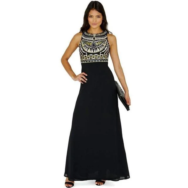 Egyptian Style Evening Maxi Dress Cozy Longline Maxi Dress