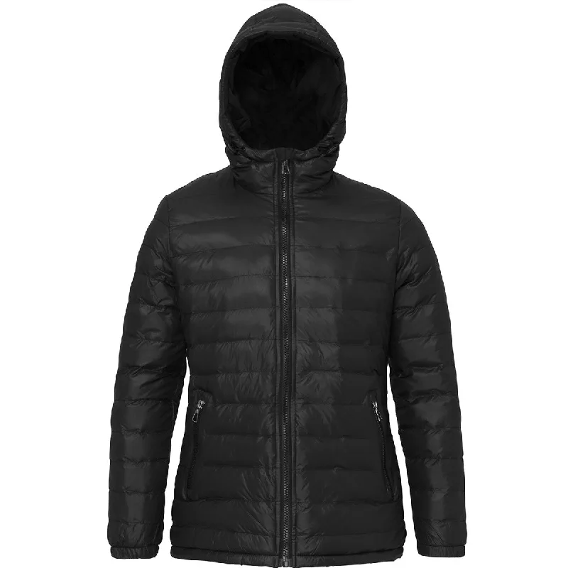 2786 Core Padded Jacket - Womens - Black Knit Jacket Woven Jacket Fleece Jacket