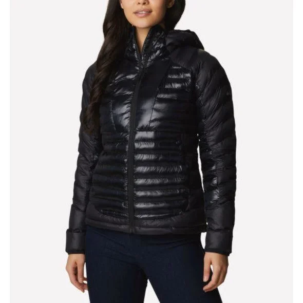 Columbia W Labyrinth Loop Hooded Jacket Front Pockets Side Pockets Patch Pockets