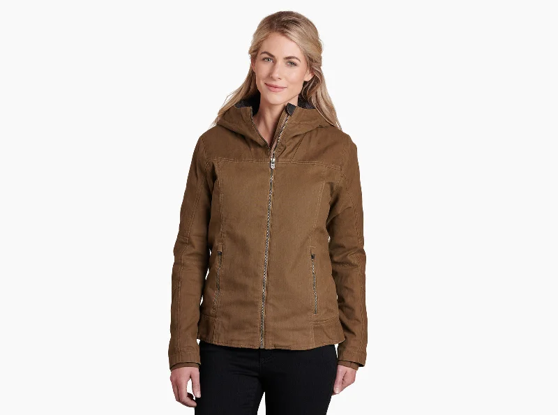 Kuhl Women's Law Hoody Lined Jacket Fleece Jacket Down Jacket Parka