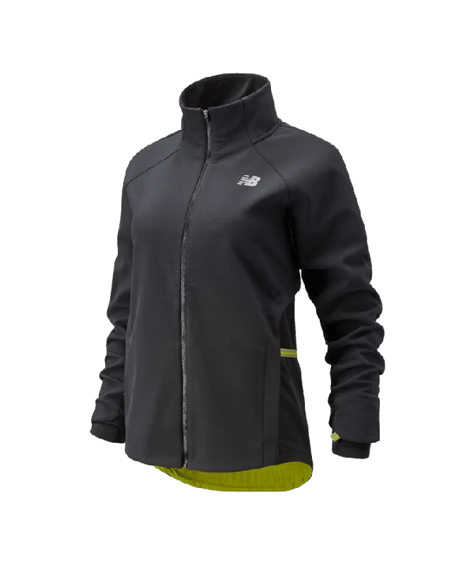 New Balance Women's Impact Jacket Hoodie Zip-Up Jacket Button-Up Jacket