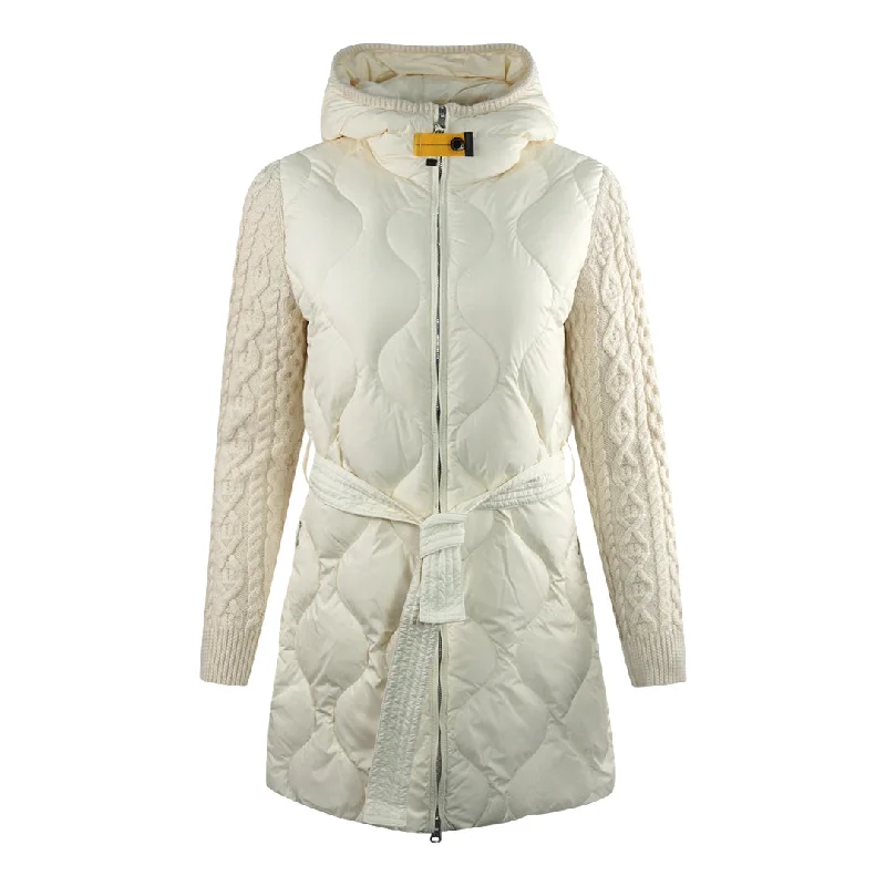 Parajumpers Lady Purity Cream Down Jacket Rayon Jacket Velvet Jacket Corduroy Jacket