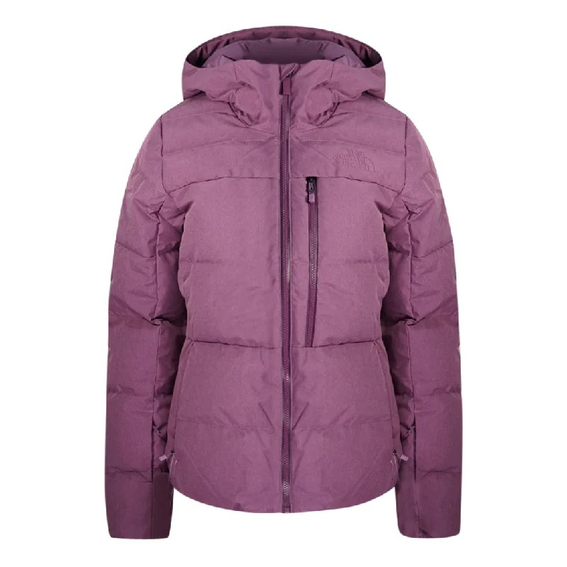 The North Face Heavenly Purple Down Jacket Denim Jacket Leather Jacket Suede Jacket