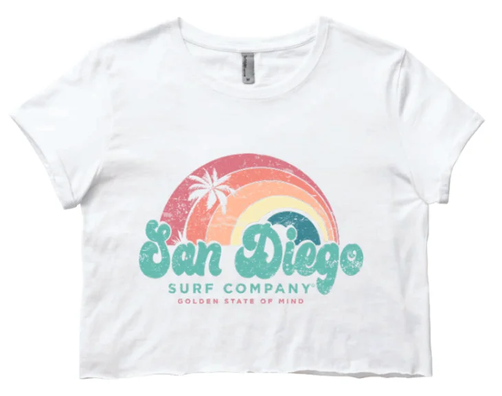 End Of Crop Tee Lace Blend Ribbed Blend Corduroy Blend