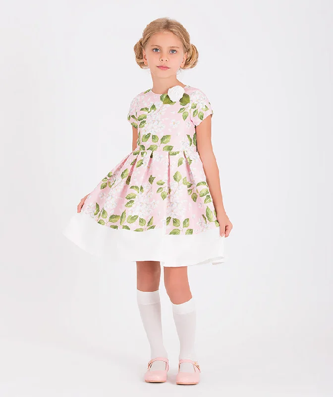 3D Flower Appliqué Dress