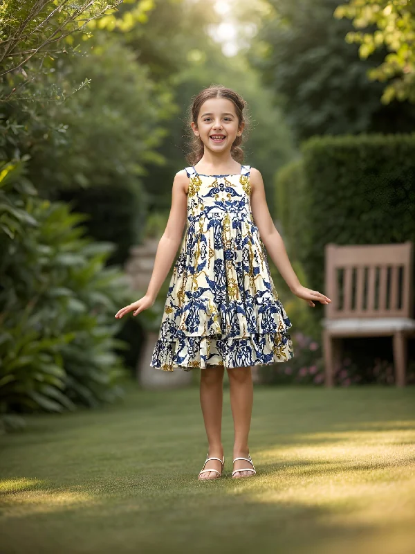BLUE ELIZABETH DRESS - LIMITED EDITION