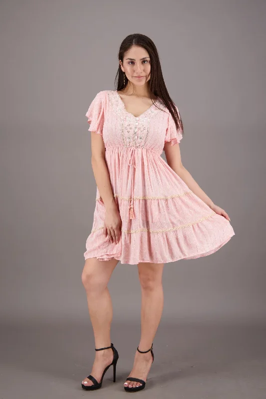 Boho Chic Trio Middy Dress 24931