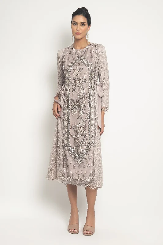 Maysaa Dress in Dusty Purple