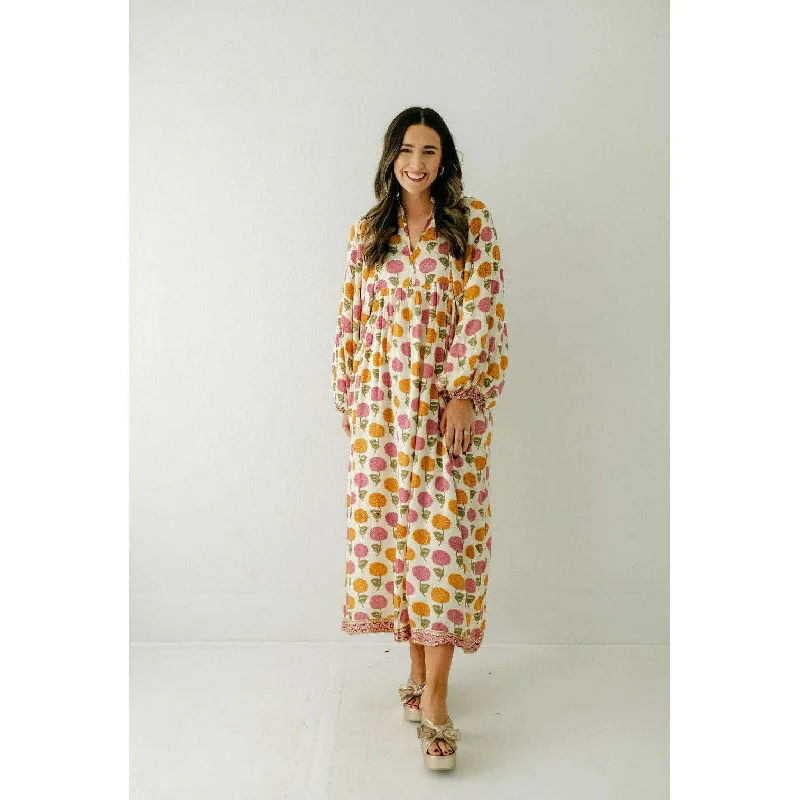 Clara the Label Cassia Dress in Orchid Hush