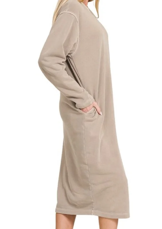 (Copy) “Casual Saturday” Dress in Gray
