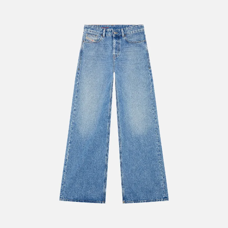 Diesel Sire Jean - Blue Casual Distressed Denim Jeans