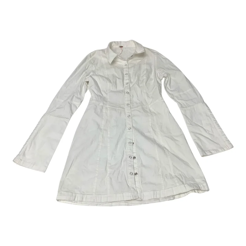 Dress Casual Short By Free People In White, Size: Xs