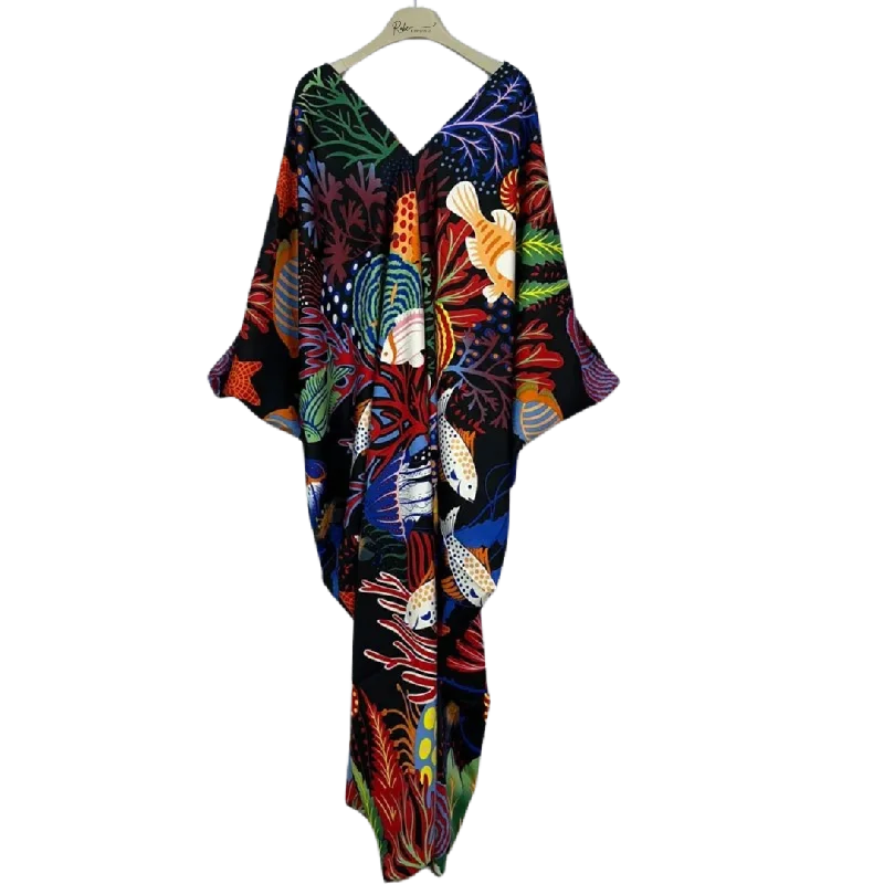 Enchanted Lagoon Kaftan Dress