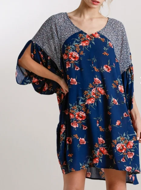 Follow the Flowers Dress