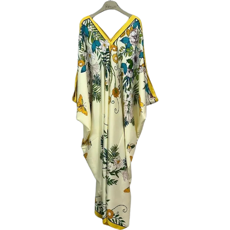 Gardenia Bliss Kaftan Dress