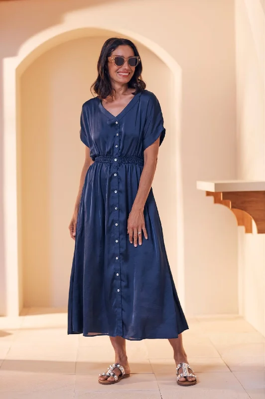 Georgina Dress Navy