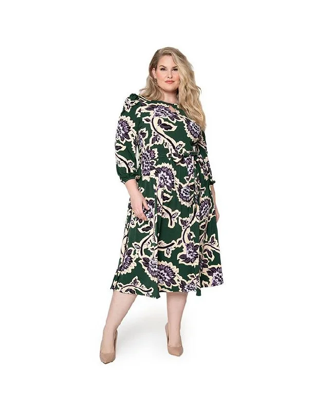Leota Women's Iman Dress Green
