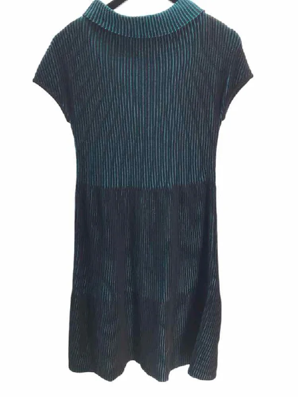 IVKO Size 10 Black & Green Dress