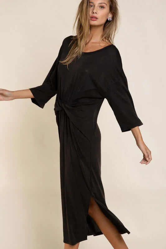Black BoHo Dress