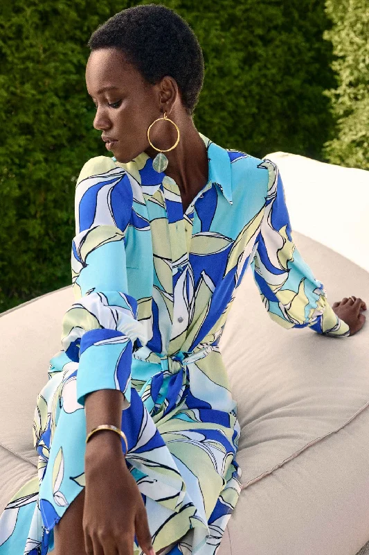 Joseph Ribkoff Dress 242911 Vanilla/Multi