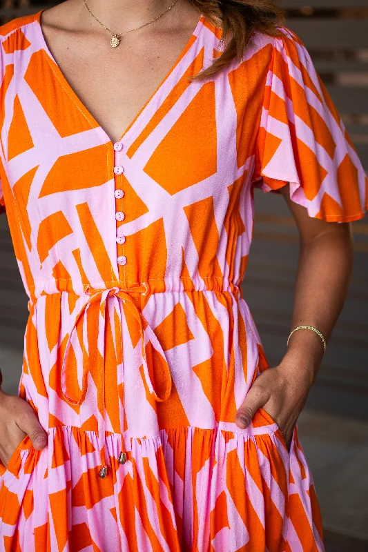 Shimmer Selma Dress