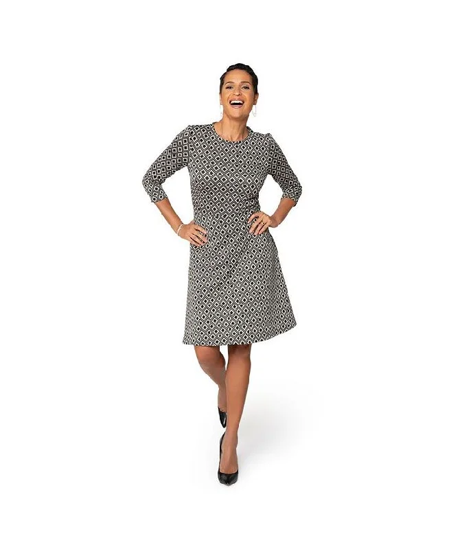 Leota Women's Katherine Dress Gray Size Small