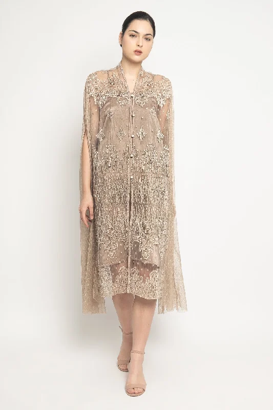 Zaina Dress in Golden Nude