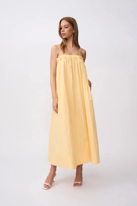 Lia Fiori Sun Dress - Yellow