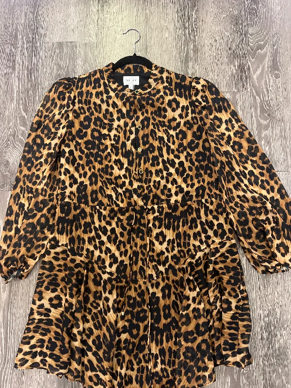 Milly Cheetah Print Dress (Size 6)