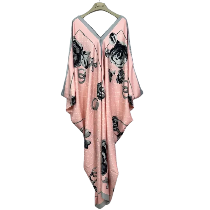 Rosebud Reverie Kaftan Dress