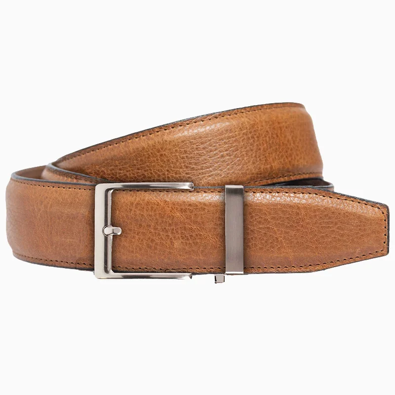 Pebble Pecan Dress Ratchet Belt 1.575" Strap [40mm]