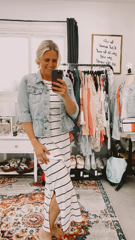 Savannah striped dress