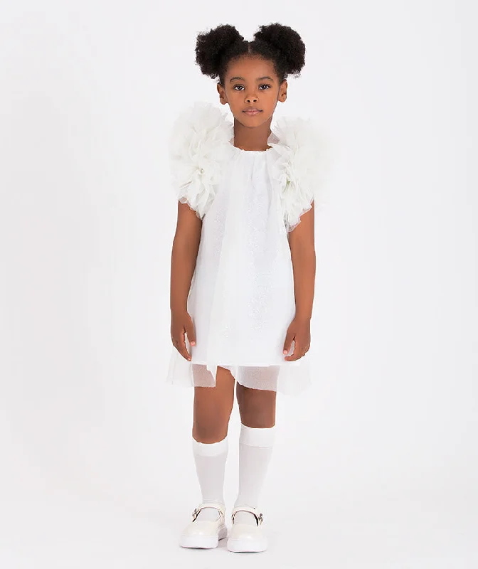 Shimmering Ruffles Dress