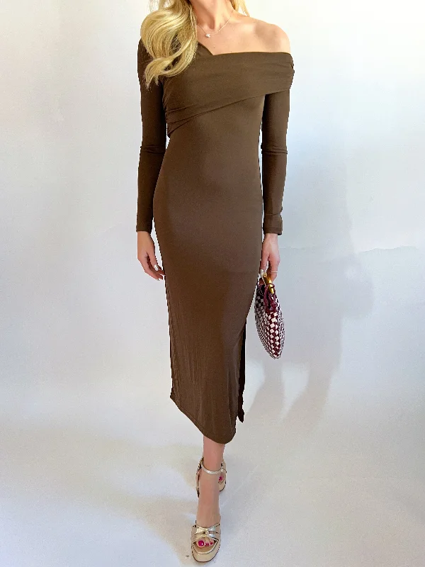Beverlyn Mesh Asymmetrical Dress