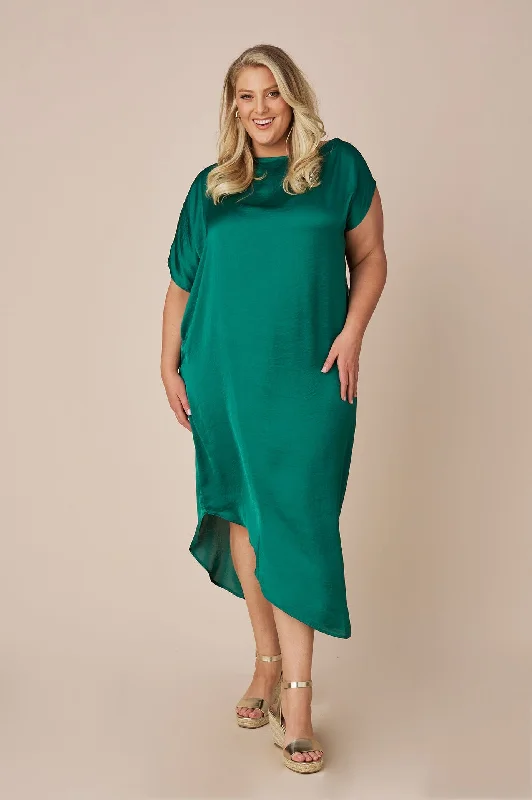 St Tropez Dress Emerald