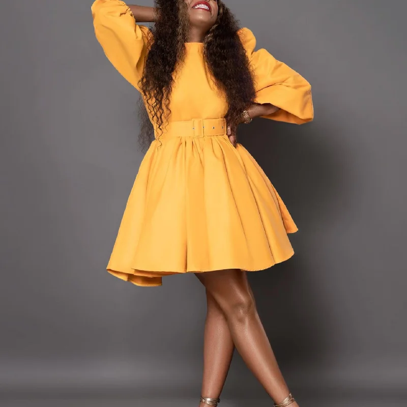 Yellow + belt